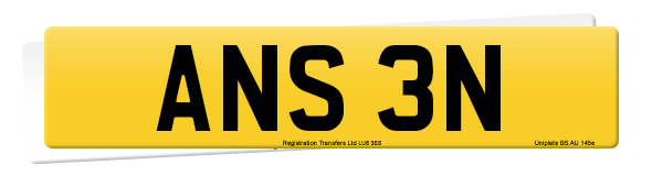 Registration number ANS 3N